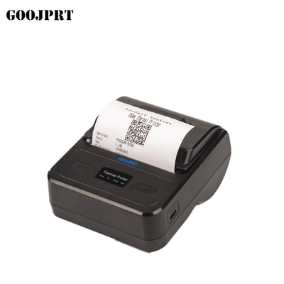 80mm Type-C Thermal Receipt Printer USB+Bluetooth Interface Portable Wireless Label Maker 2 in 1 Mini Thermal Printer