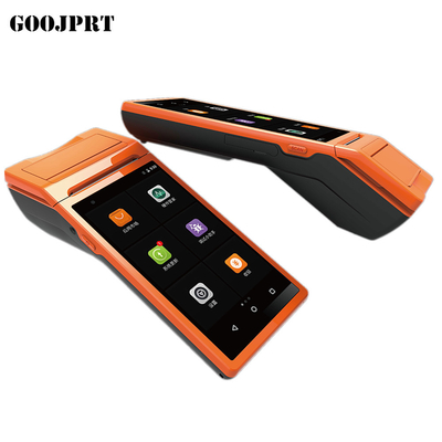 Handheld POS Terminal Android PDA with built in thermal Printer 1D CCD Barcode Scanner For Android Tablet Pc