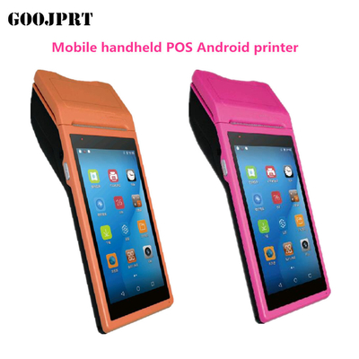 Handheld POS Terminal Android PDA with built in thermal Printer 1D CCD Barcode Scanner For Android Tablet Pc