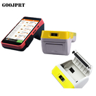 Free SDK Handheld Portable Pos Terminal barcode scanner Restaurant thermal printer wireless bluetooth wifi Android5.1 PD