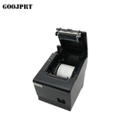 Qualily pos 58mm thermal receipt printer with auto cutter usb and lan port high printing speed with one year warranty