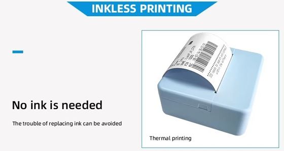 Portable 58mm Android Bluetooth Thermal barcode Printer P5A