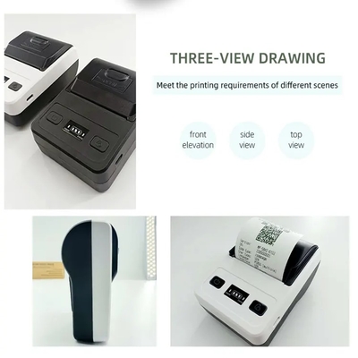 MTP-II 58mm mobile printer/ Portable Printer Mobile thermal printer Serila+USB+Bluetooth