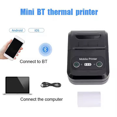58mmPortable Printer Mobile thermal printer Serila+USB+Bluetooth