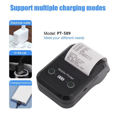 MTP-II 58mm mobile printer/ Portable Printer Mobile thermal printer Serila+USB+Bluetooth