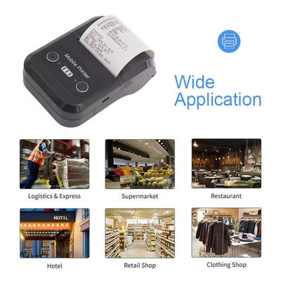 58mmPortable Printer Mobile thermal printer Serila+USB+Bluetooth