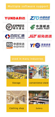 80mm Thermal Printer USB NFC Wireless Bluetooth Printer Shipping Express Mini Label Printer for Store Price Tag