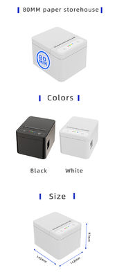 USB Bluetooth 3 Inch 20~80mm Thermal Label Barcode Printer For MAC OS Windows Android IOS