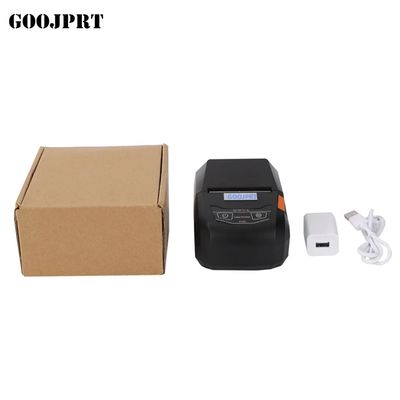 Portable 58mm thermal barcode  printer bluetooth label sticker printer