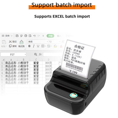 58mm Thermal barcode printer Qr code label printer receipt printer with bluetooth android ios