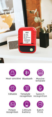 58mm Thermal barcode printer Qr code label printer receipt printer with bluetooth android ios