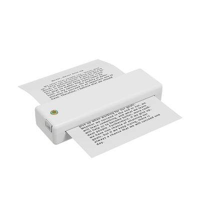 Portable Mini A4 Thermal Printer No Ink Printing for Phone PC Tattoo Transfer Stencil Maker with Thermal Rolls Folded Paper