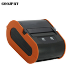 Portable Wireless BT 80mm Thermal Barcode Printer with Rechargeable Battery Display Screen USB Cable for Android iOS Win