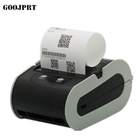 Portable Wireless BT 80mm Thermal Barcode Printer with Rechargeable Battery Display Screen USB Cable for Android iOS Win