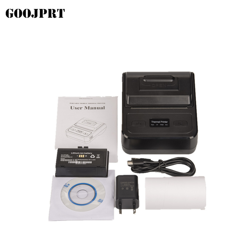 80mm therma receipt printer android portable android bluetooth printer quality mobile pos machine provide free SDK Win10