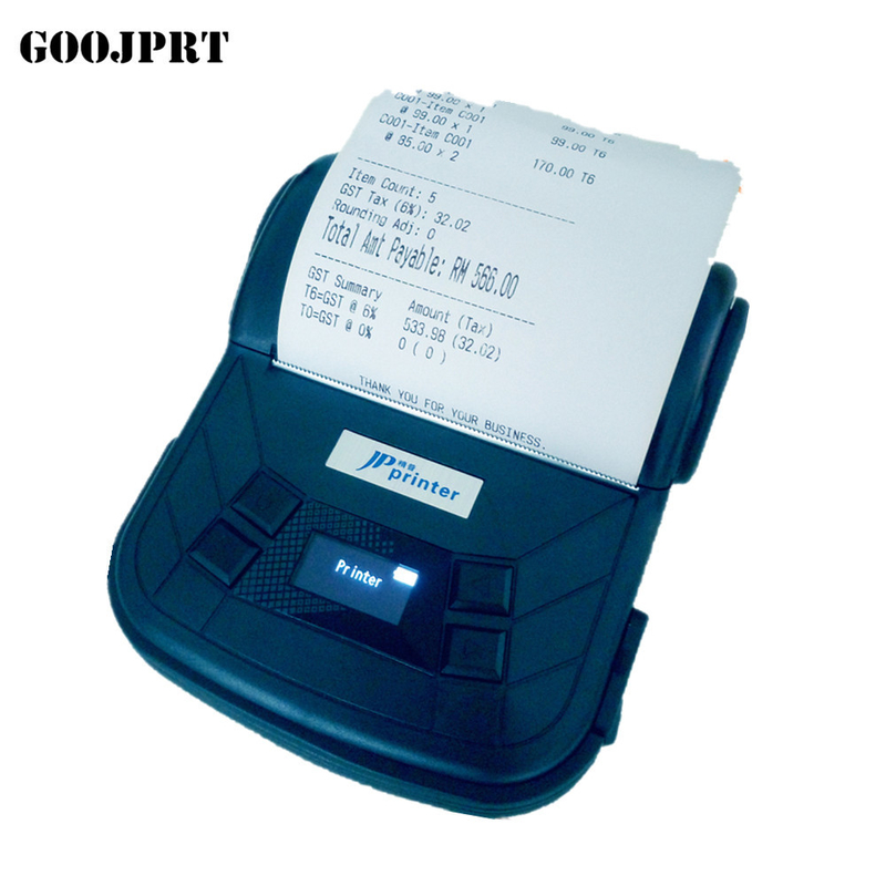 New bluetooth printer, mini printers, print stickers, thermal receipts ,speed 90 mm/S