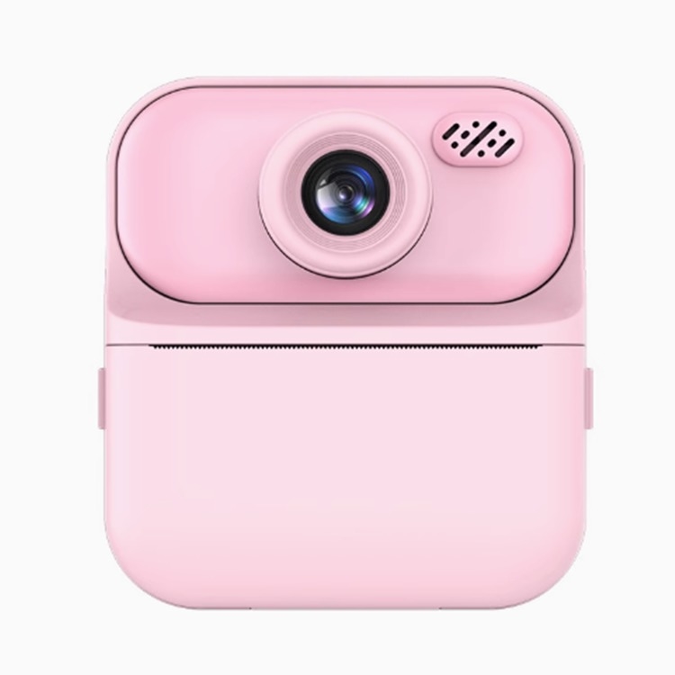 Kids Cartoon Camera Toy 2.4" 12MP Digital Camera 1080P HD IPS Screen Instant Print Camera For Boys Girls Gifts