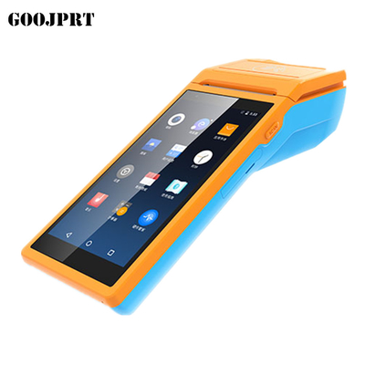 POS Terminal PDA With Wireless Bluetooth& Wifi Android System with Thermal Printer Built-in and Barcode Scanner