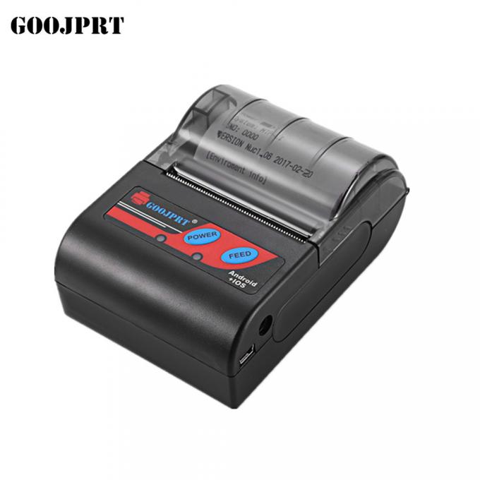 58 mm special vehicle data recorder bluetooth printer serial printer mobile wireless